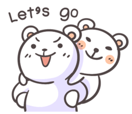 The big bears in love (English version) sticker #15136204