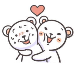The big bears in love (English version) sticker #15136214