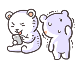 The big bears in love (English version) sticker #15136215