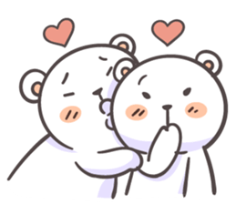 The big bears in love (English version) sticker #15136242