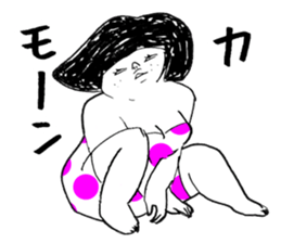 sexy gril MACO 2 sticker #15136837