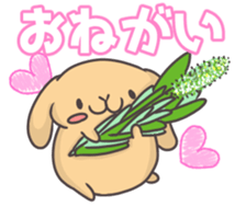 rabbit cute sticker kanarico2 sticker #15137145