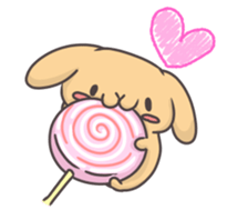 rabbit cute sticker kanarico2 sticker #15137146