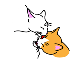 The cat do. sticker #15137981