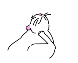 The cat do. sticker #15137986