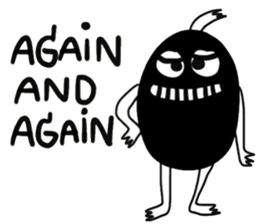 Lovely Happy Funny Monster sticker #15138246