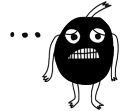 Lovely Happy Funny Monster sticker #15138250