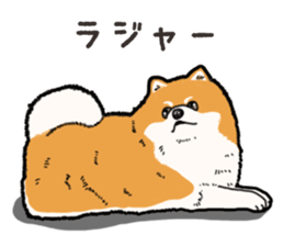 Wanko-Biyori Pomeranian sticker #15138299