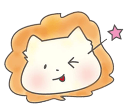 Lion nyaion sticker #15138877