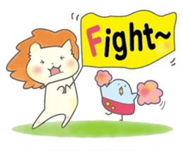 Lion nyaion sticker #15138879