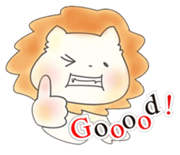 Lion nyaion sticker #15138881