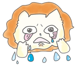 Lion nyaion sticker #15138886