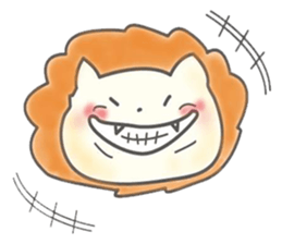 Lion nyaion sticker #15138889