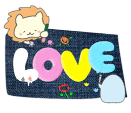 Lion nyaion sticker #15138892