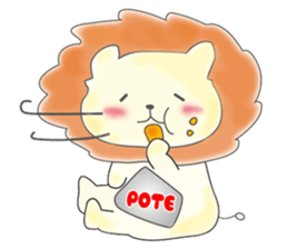 Lion nyaion sticker #15138898