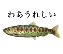 Cute tropical fish sticker sticker #15138993