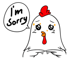 Funny Rooster sticker #15139527