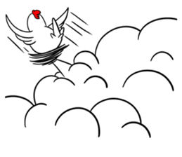 Funny Rooster sticker #15139528