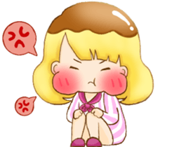 Pudding girl everyday sticker #15139912