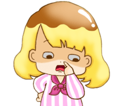 Pudding girl everyday sticker #15139913