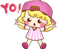 Pudding girl everyday sticker #15139918