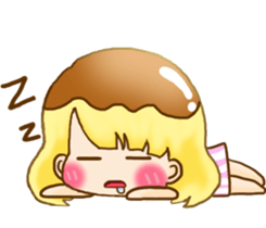 Pudding girl everyday sticker #15139919