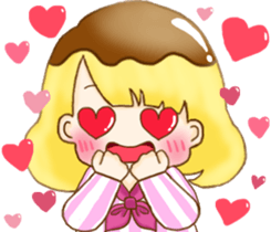Pudding girl everyday sticker #15139925