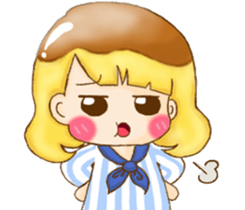 Pudding girl everyday sticker #15139927