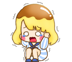 Pudding girl everyday sticker #15139928