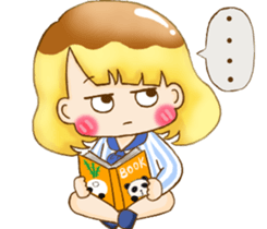 Pudding girl everyday sticker #15139931