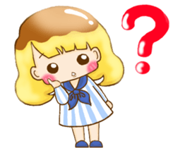 Pudding girl everyday sticker #15139932