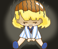 Pudding girl everyday sticker #15139938