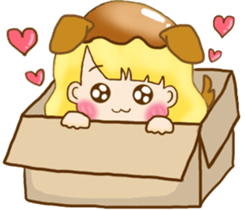 Pudding girl everyday sticker #15139945