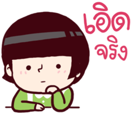 B'coz I Love You too : southern style sticker #15140201