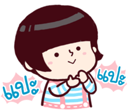 B'coz I Love You too : southern style sticker #15140221