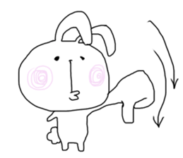 yuruyuruusachann sticker #15140369