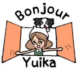 Yuika name sticker sticker #15140946