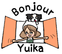 Yuika name sticker sticker #15140946