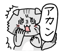 Kansai cat stiker sticker #15142001