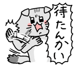 Kansai cat stiker sticker #15142008