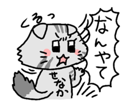 Kansai cat stiker sticker #15142010