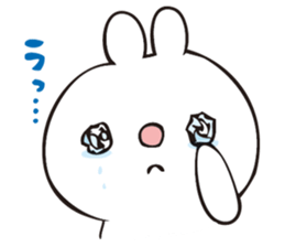 rabbit and octopas4 sticker #15143388