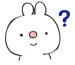 rabbit and octopas4 sticker #15143389