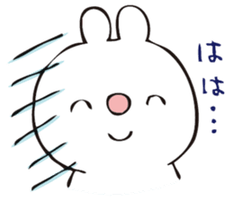 rabbit and octopas4 sticker #15143390