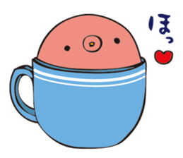 rabbit and octopas4 sticker #15143416