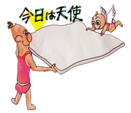 A pro wrestler Brother of red iron2 sticker #15143498