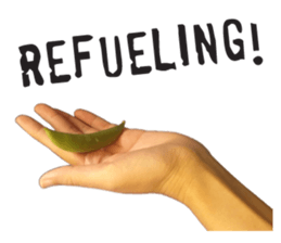 my hand say2 sticker #15143619