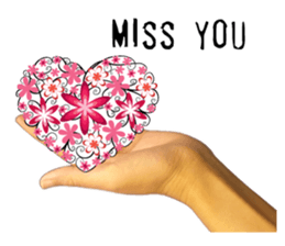 my hand say2 sticker #15143625