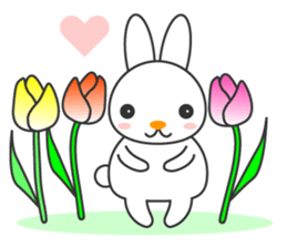 Greeting at New Year's by animals sticker #15143651