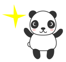 Greeting at New Year's by animals sticker #15143654